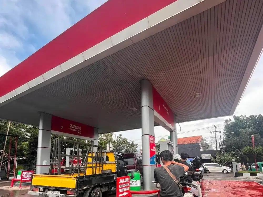 DIJUAL CEPAT SPBU DAN TANAH STRATEGIS MAINROAD CIJERAH BANDUNG