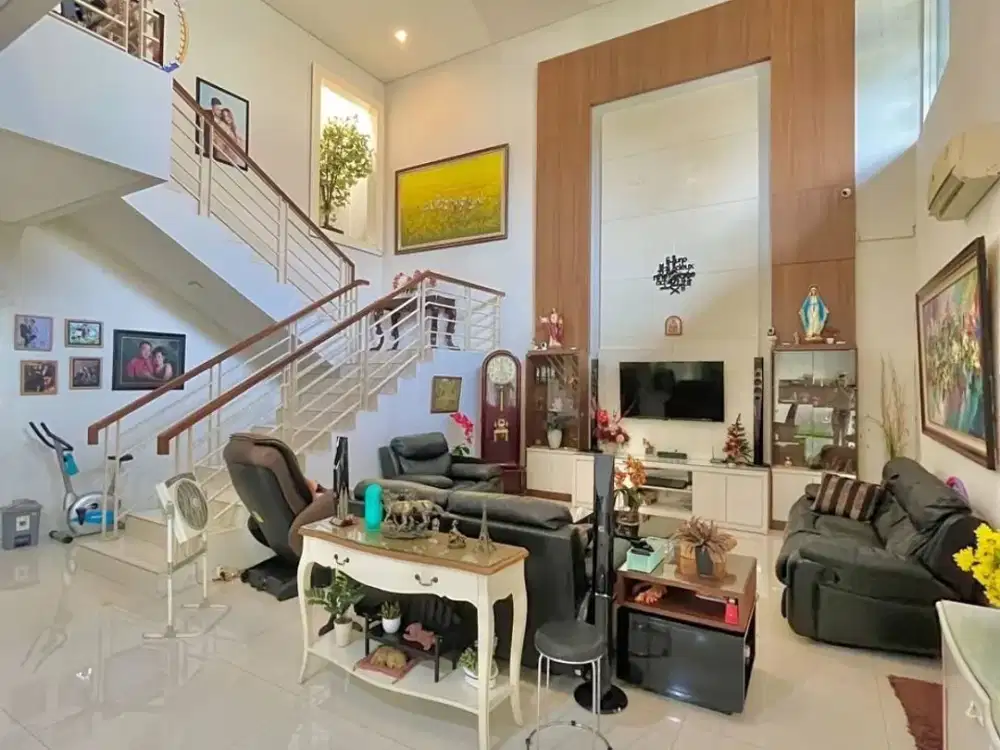 Murahhh ‼Royal Residence Cluster Favourite*Semi Furnished, Ada Gazebo Belakang di Lantai 2
