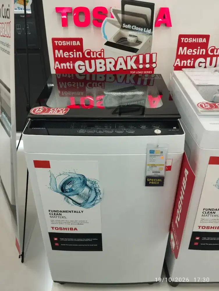 MESIN CUCI TOSHIBA 7KG PROMO