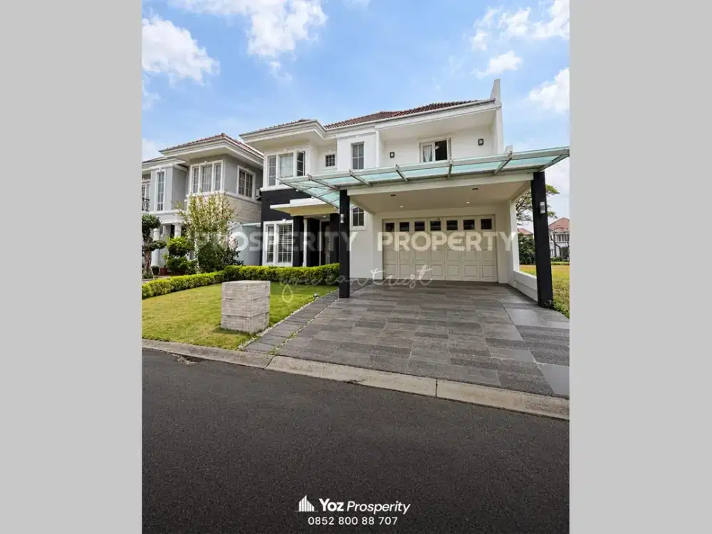 Rumah Besar Lebar 14 di Cluster Narada Alam Sutera Tangerang