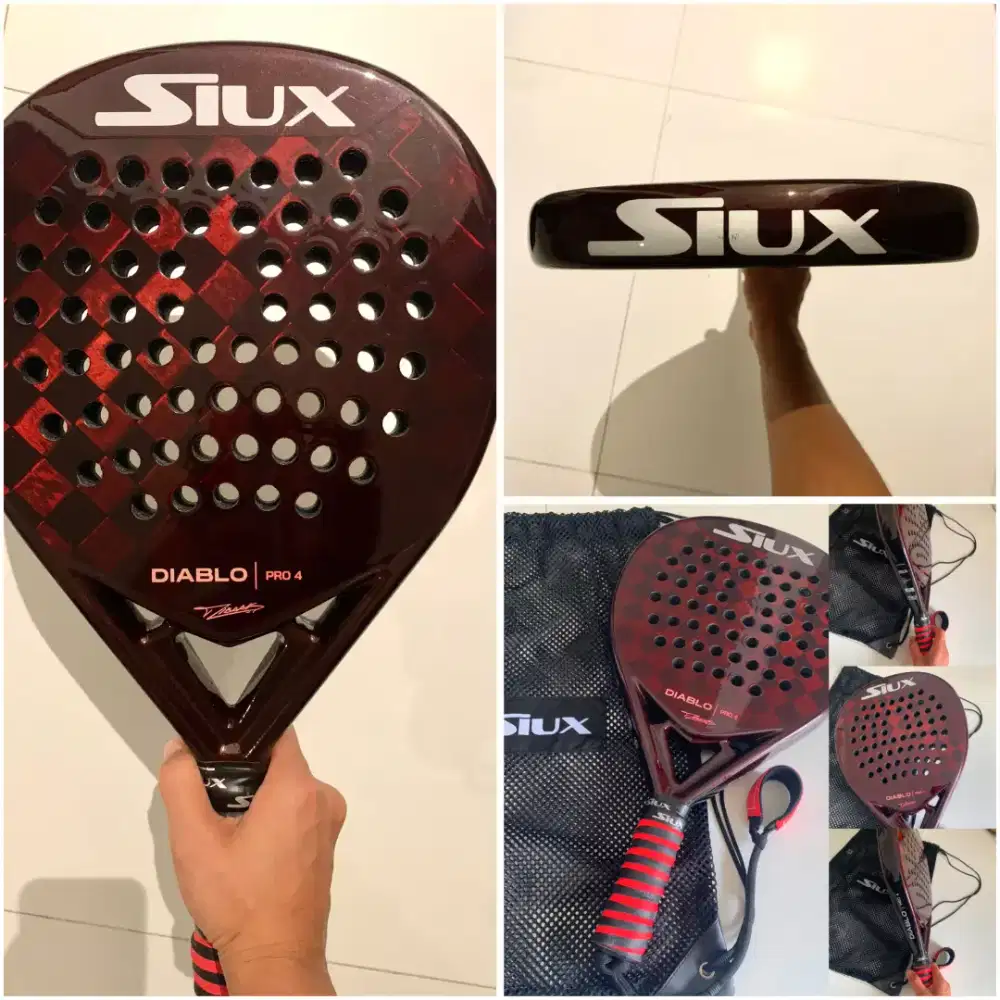 Racket Padel Siux Double Pro 4