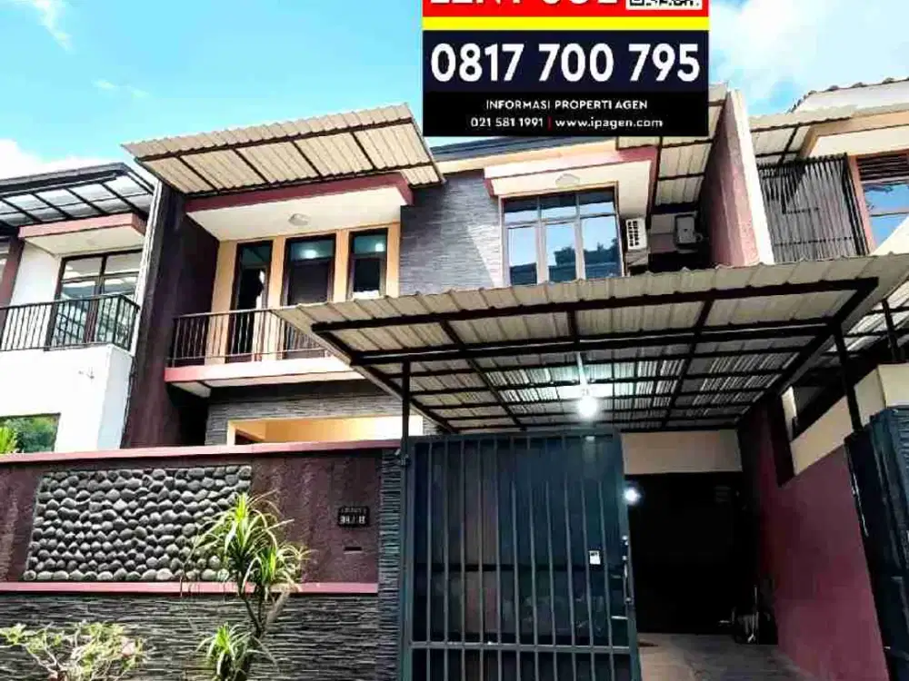 Rumah 2 lantai Permata Buana Jakbar, Semi Furnished