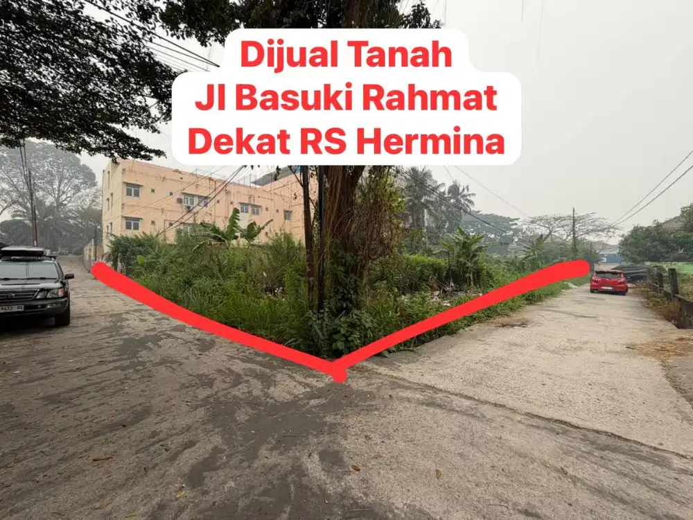 Tanah Premium JL Basuki Rahmat Palembang