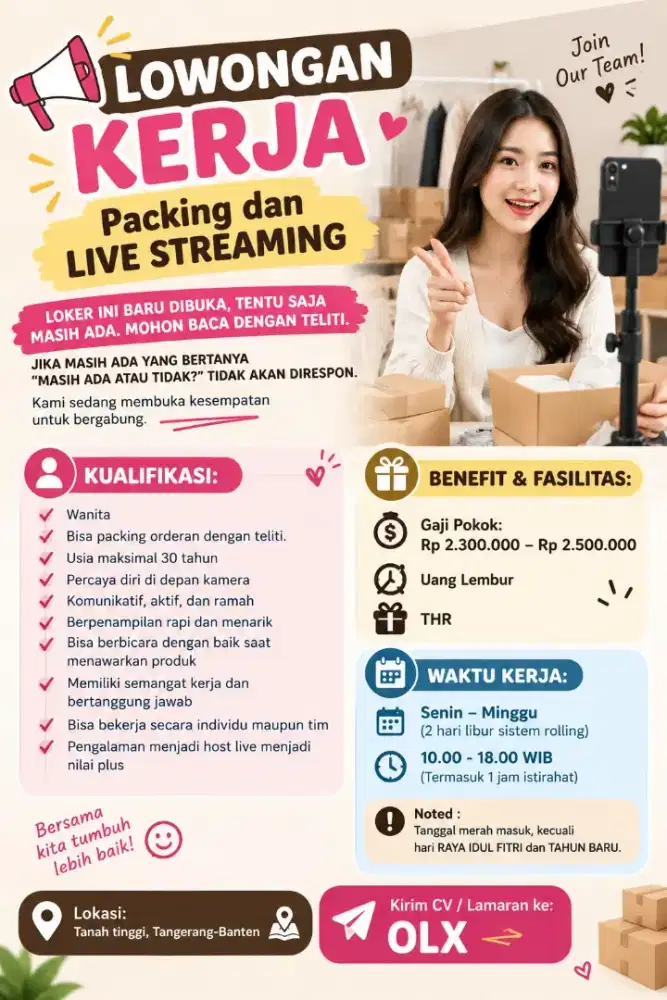 Lowongan kerja wanita