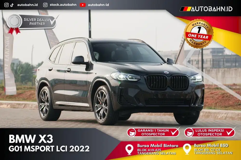 ///M BBK! BMW X3 xDrive30i M Sport LCI G01 2022 Black glc200 x1 320i