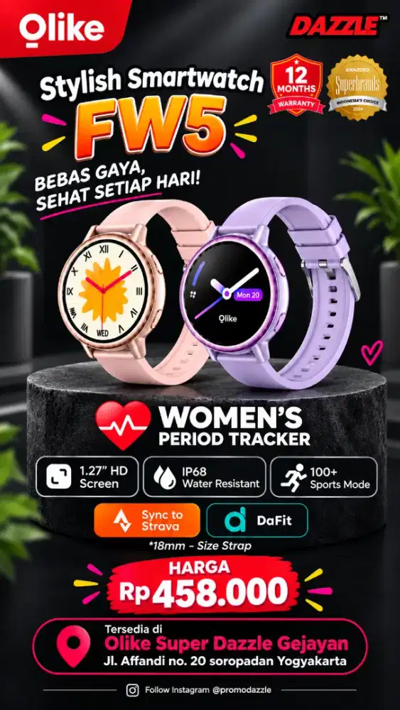 Smartwatch Olike FW5