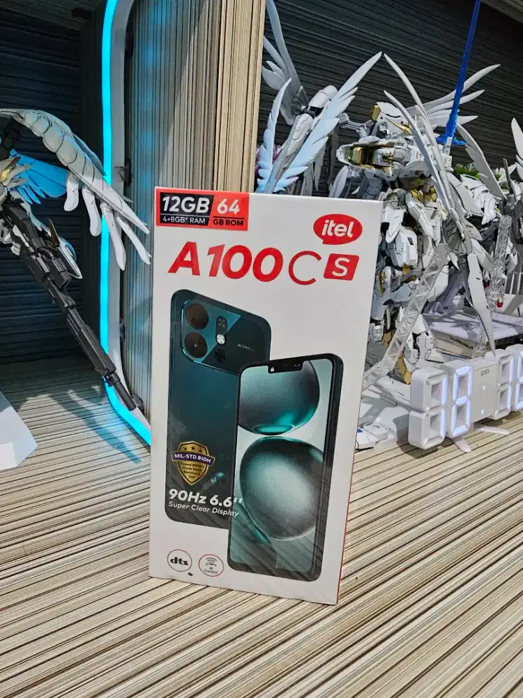 (Green) Itel A100CS (4+8/64gb) Garansi resmi