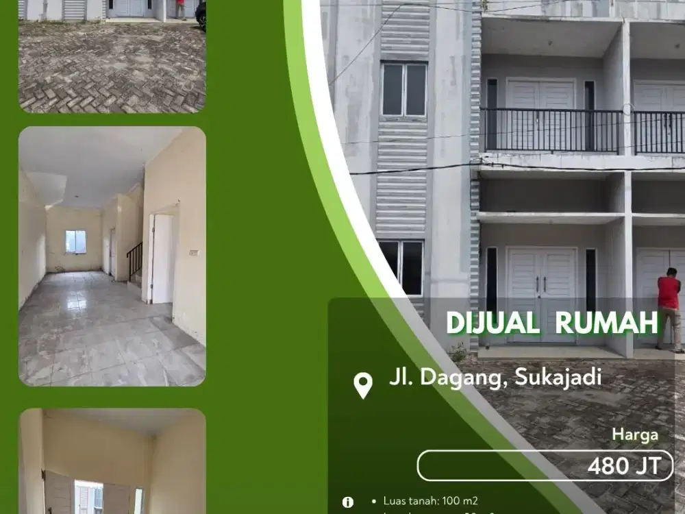 Dijual Rumah Jalan Dagang Sukajadi Pekanbaru Kota Siap Huni!
