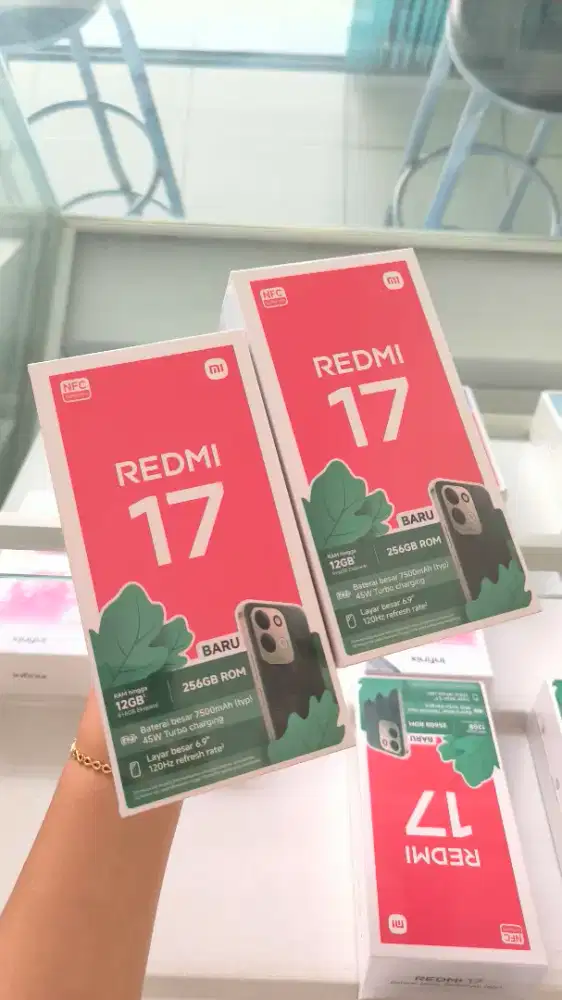Redmi A17 ram 6/256 Baru garansi resmi 15 bulan