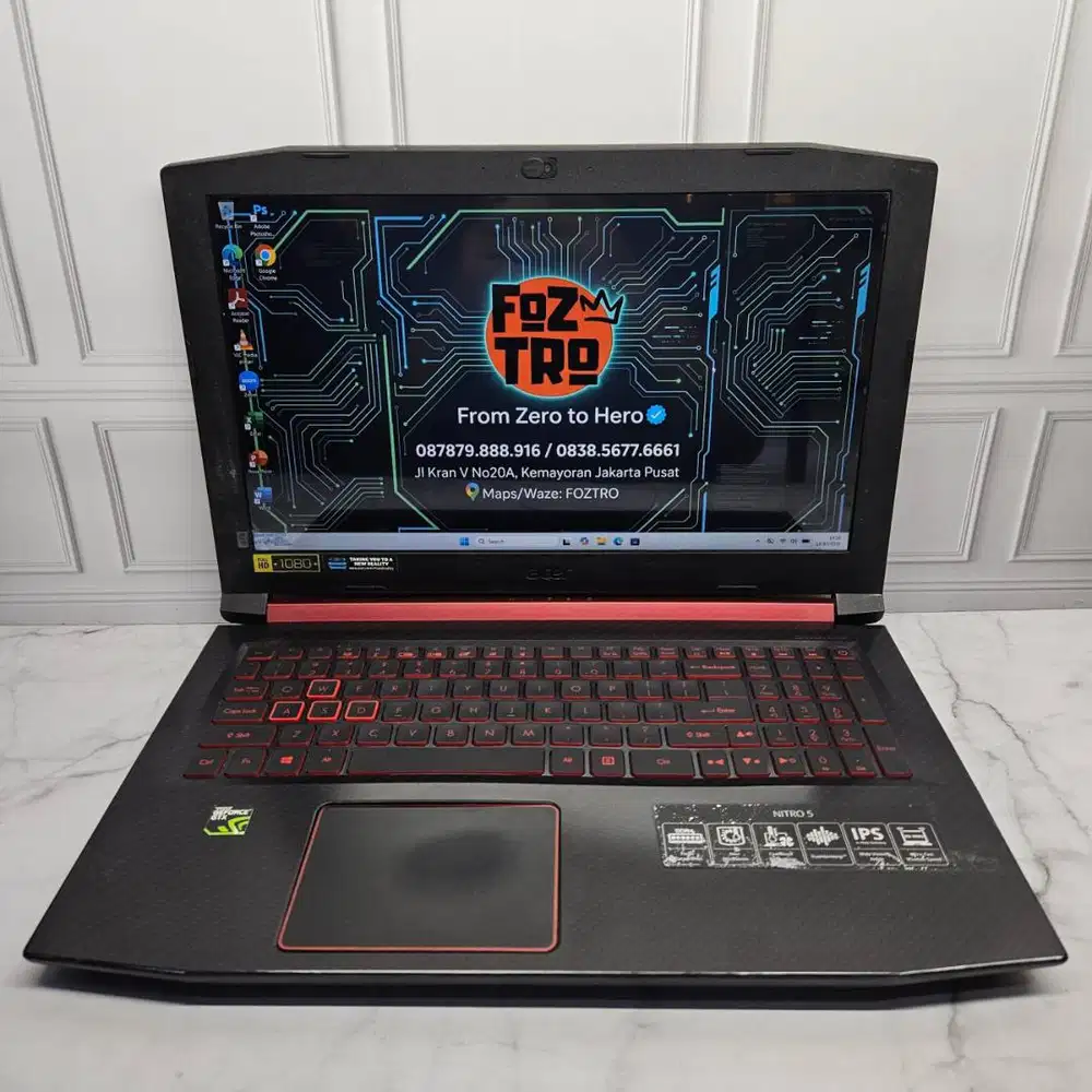 Laptop Gaming Acer Predator Nitro 5 Core i7 GTX1060 6GB 8/256+1TB