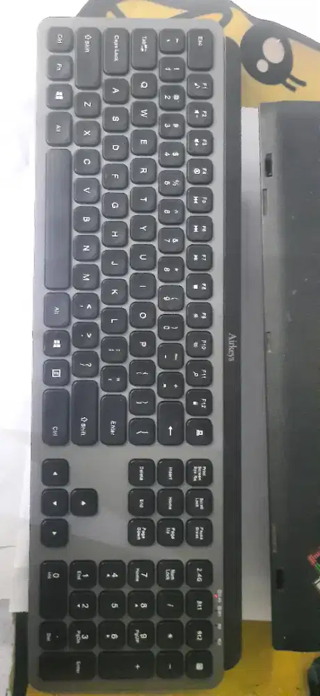 Keyboard airkeys wireless dan bluethoot premium