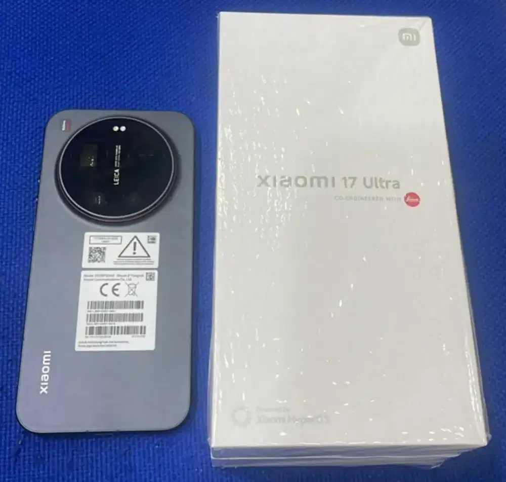 Xiaomi 17 Ultra 16GB+512GB Black LIKE NEW Resmi Juni 2027 Fullset ORI