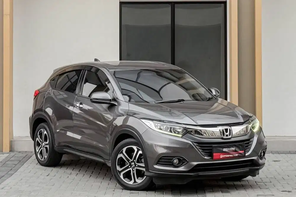 Honda HRV HR-V 1.5 E AT Matic 2019 Abu Abu Baja Metalik. FULL RECORD!!