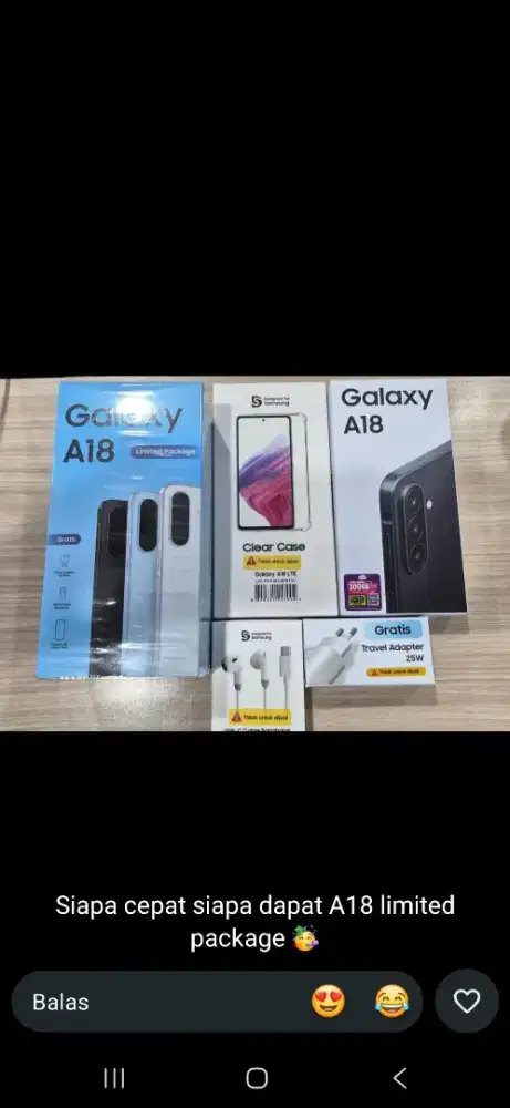 Samsung galaxy a18