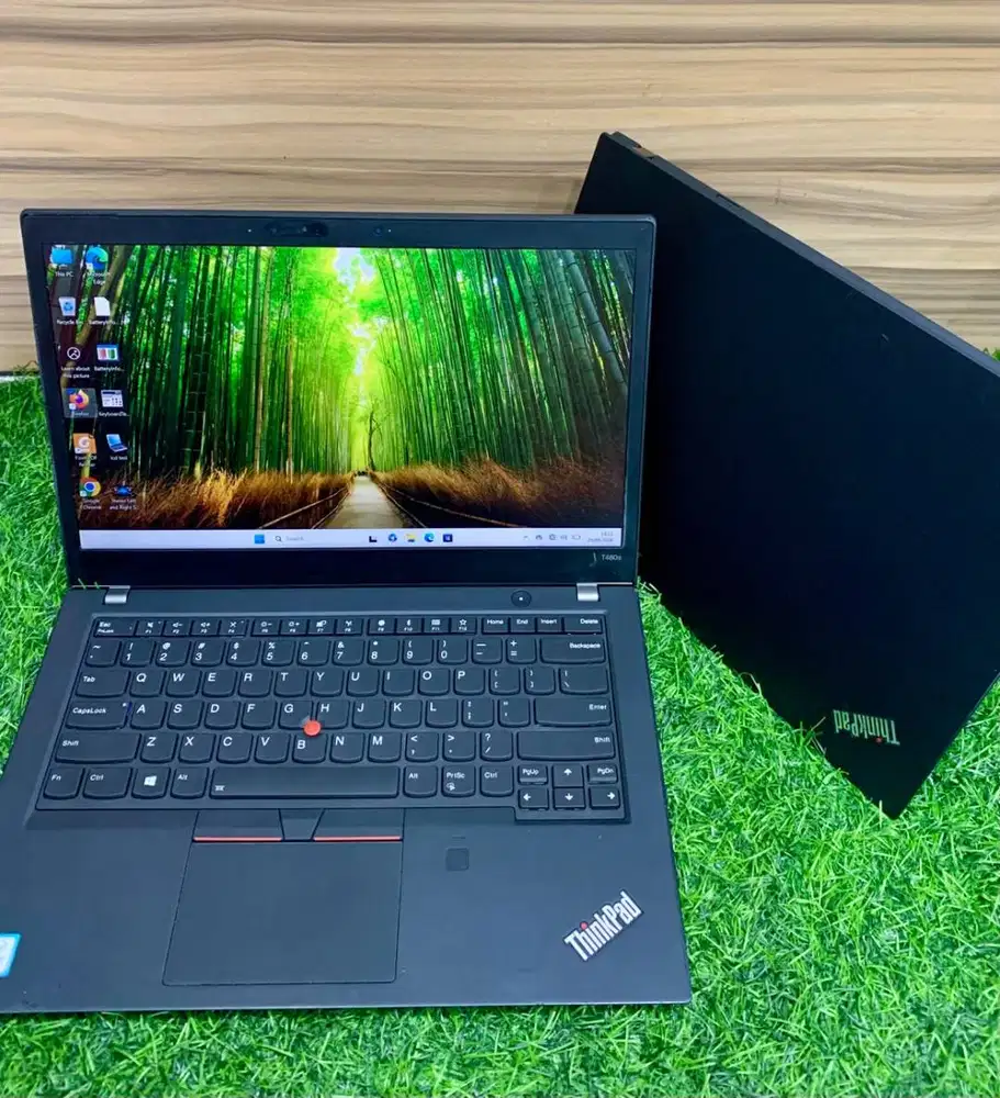 LAPTOP LENOVO T480S I7 GEN8 8/256 LAYAR 14 INCH TOUCHSCREEN *DC