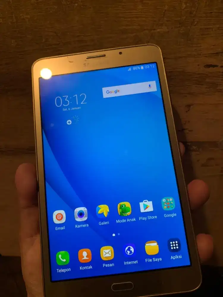 Dijual Samsung Galaxy TAB J Gold Original No Minus