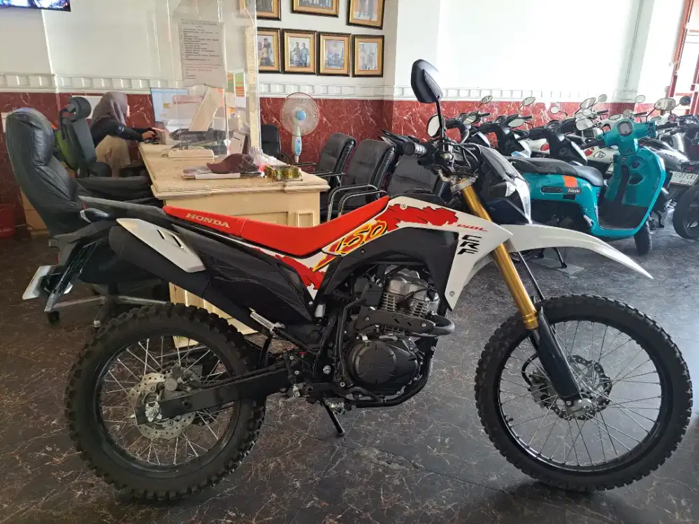 DP PROMO HONDA CRF 150L TAHUN 2026 KTP DAERAH BISA CASH & KREDIT