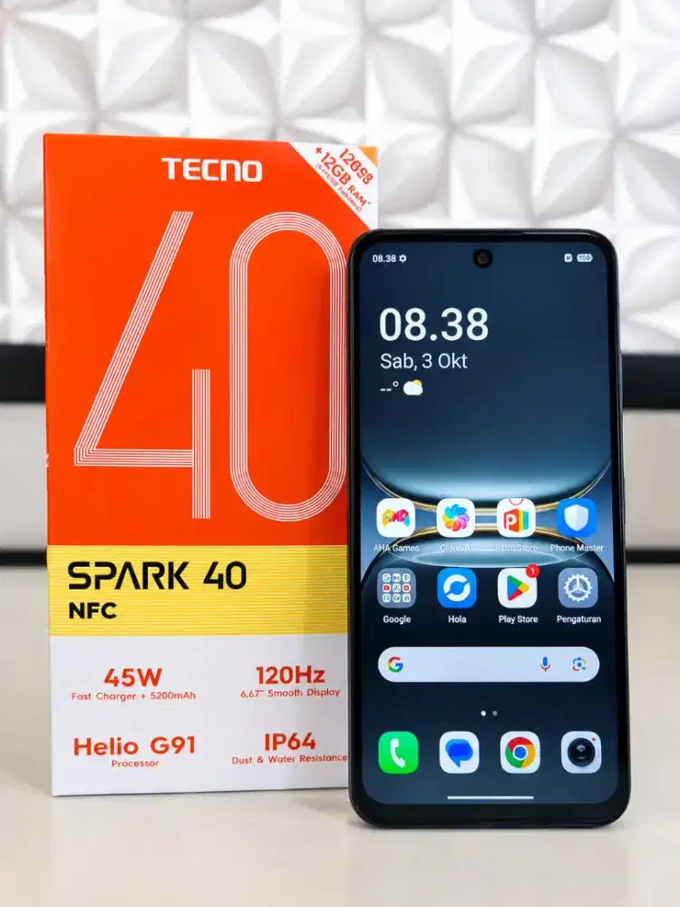 Tecno Spark 40 NFC (6+6/128GB) Fullset