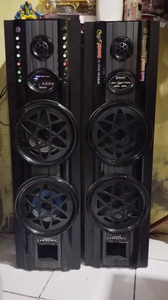 Speaker aktif bluetooth plus mic wireless