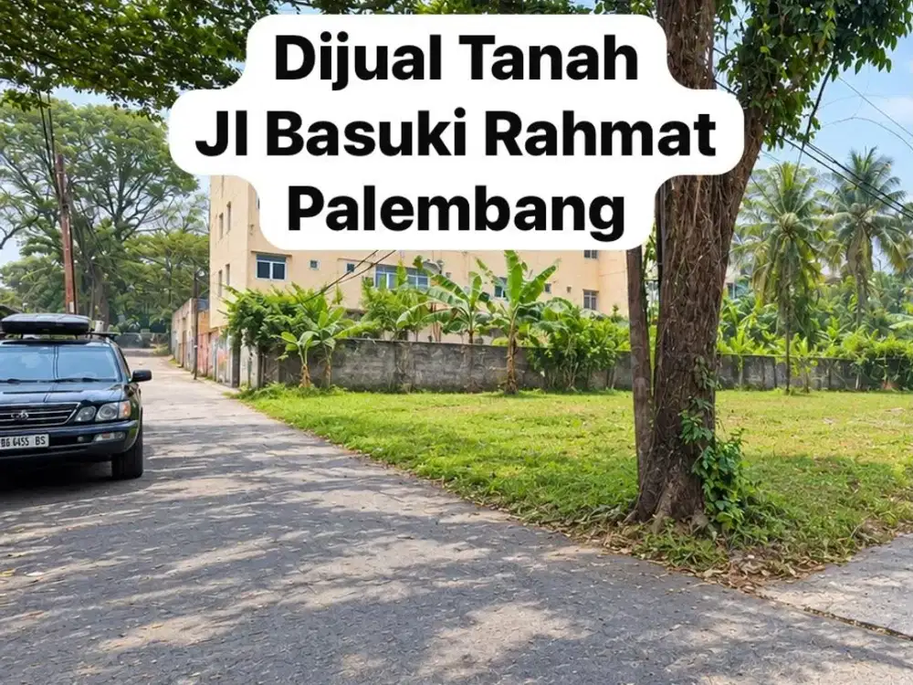 Tanah pusat kota dekat Polda Sumsel