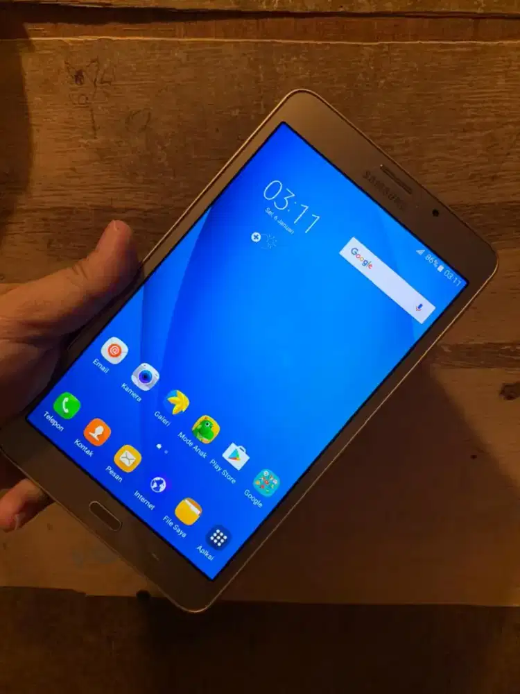 Dijual Samsung Galaxy TAB J Gold Original No Minus