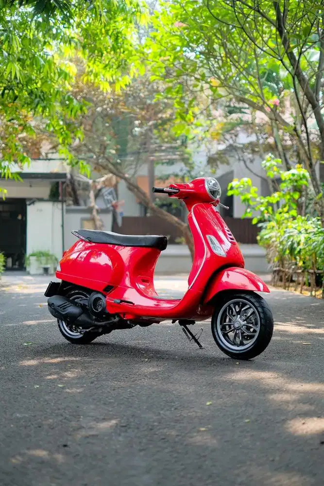 VESPA LX 125 IGET FACELIFT 2023 MERAH CABE