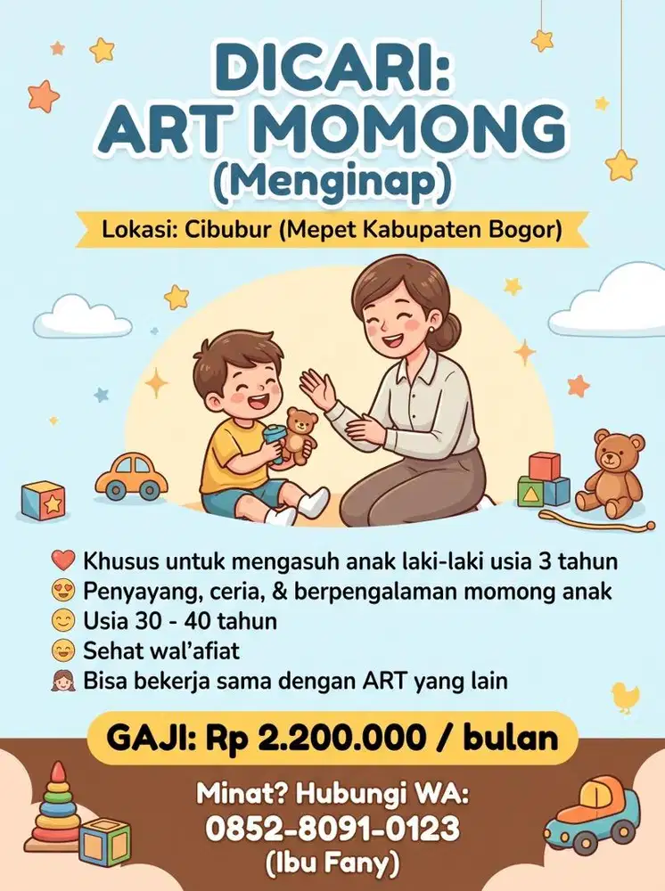 ART Momong Menginap