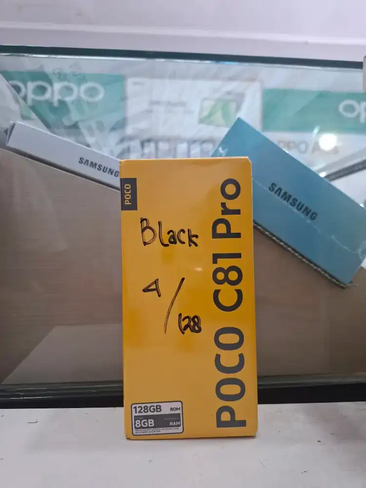 POCO C81 PRO 4/128 NEW MURAH GARANSI RESMI