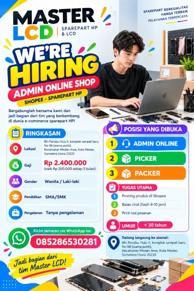 SIAP BERGABUNG DENGAN KAMI?