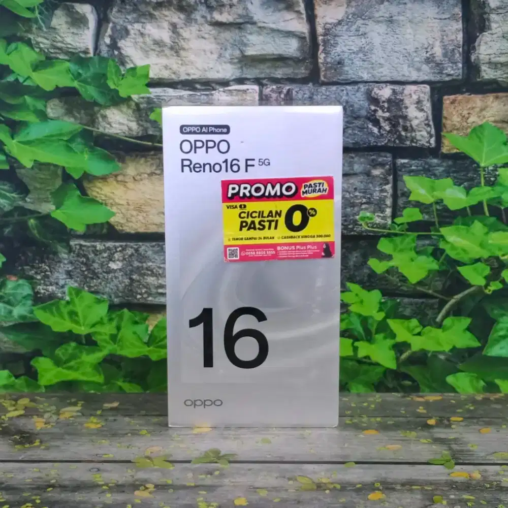 Terbaru hp Oppo Reno 16F spek mewah kredit serba 0persen