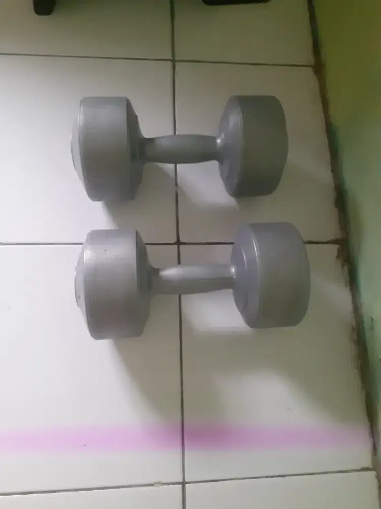 Barbel 5kg Silver Sepasang