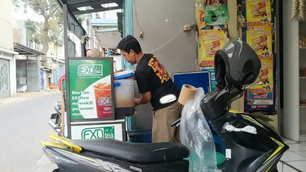 Loker jualan es teh