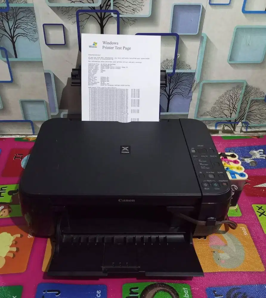 Printer Canon Pixma MP287 all in one infus setingan high