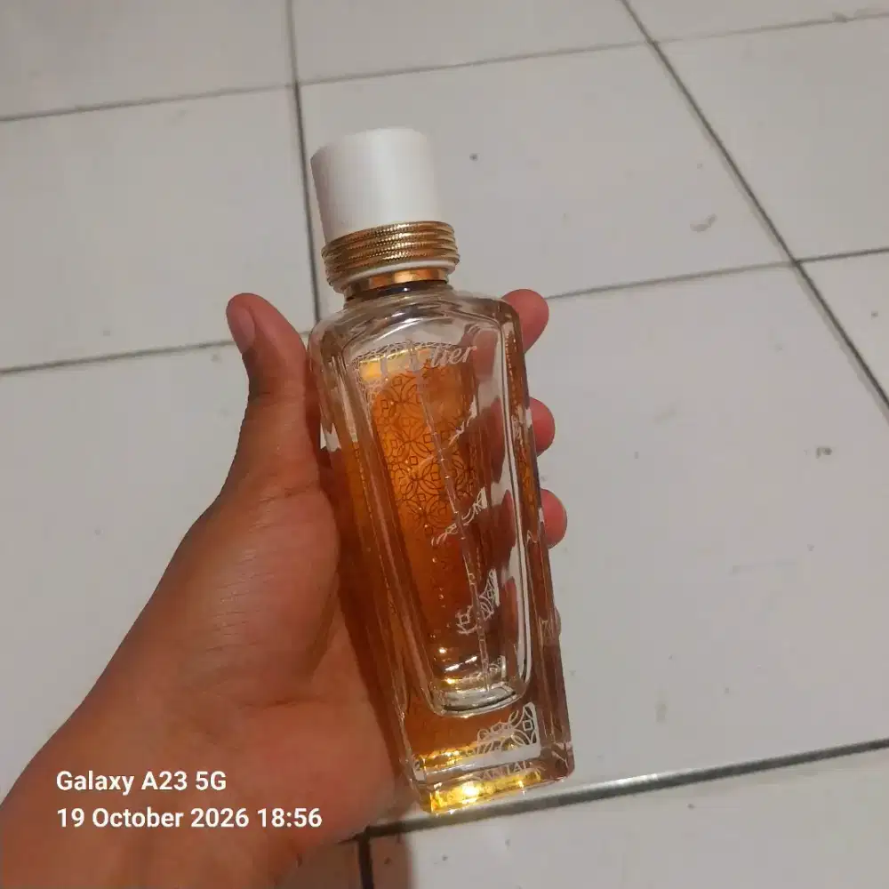 Botol bekas Cartier parfum