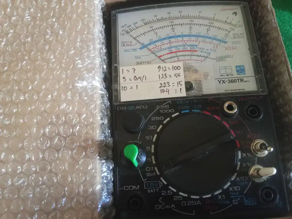 alat serbaguna Multimeter & esr