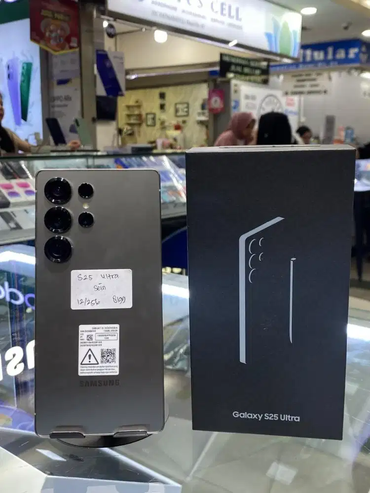 SAMSUNG S25 ULTRA 12/256gb SECOND RESMI