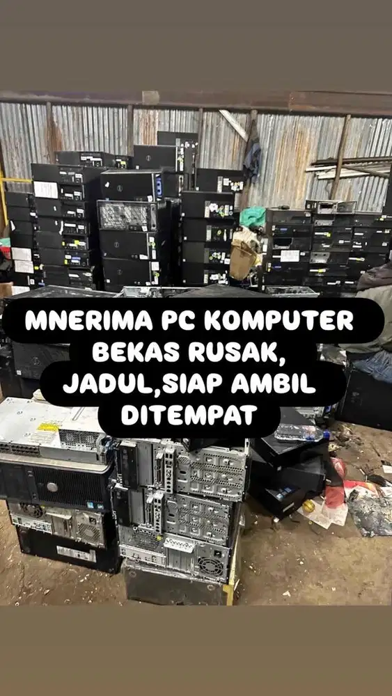 MNERIMA PC KOMPUTER BEKAS RUSAK, JADUL,SIAP AMBIL DITEMPAT