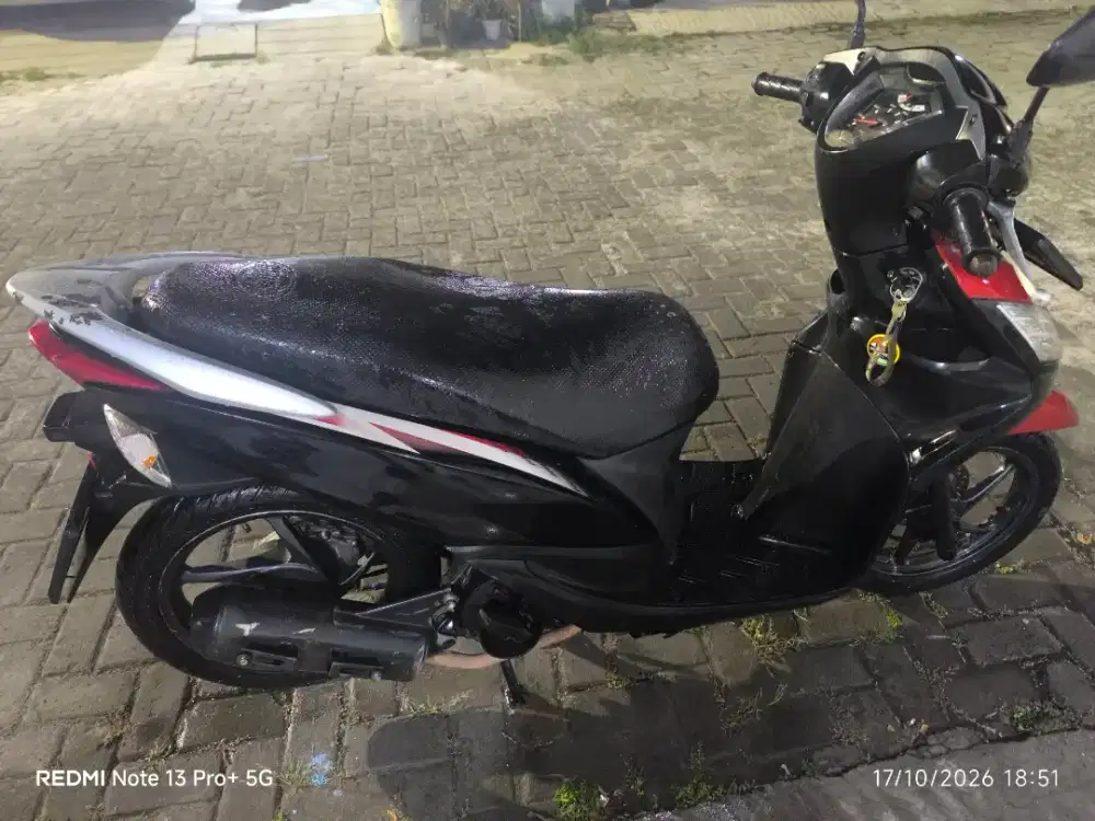 Honda Spacy 2016 warna Merah