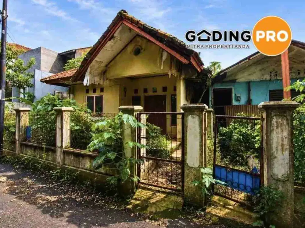 komplek Perumahan Caltex, Beji Timur, Depok. Rumah Dijual Hitung Tanah cocok untuk kost sebelah perumahan dosen UI