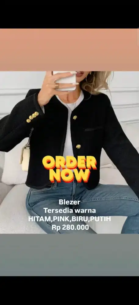 BLEZER Wanita kekinian