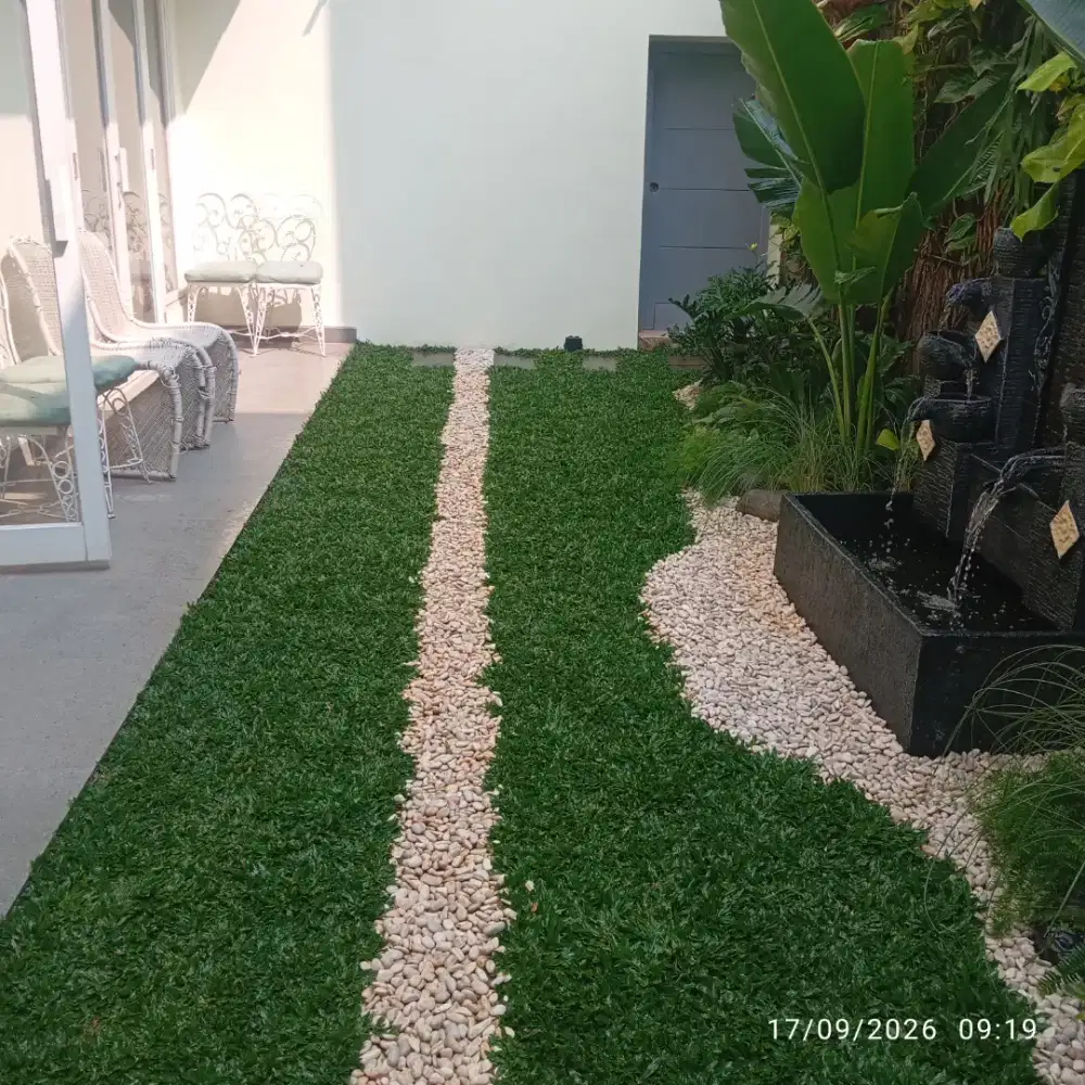Pembuatan taman minimalis