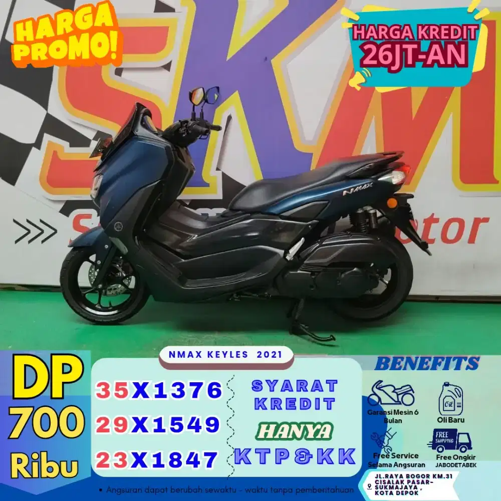 Kredit dp 700rb bawa pulang all new nmax 155 2021 connected