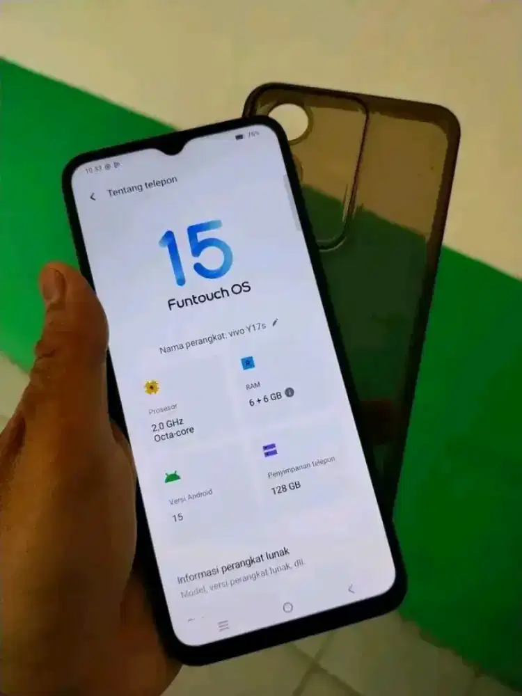 Vivo Y17s 6+6/128GB HP cas