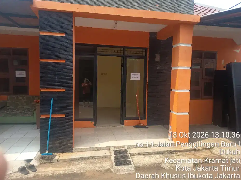 Rumah di sewakan Mutiara Pulo Dukuh Jakarta Timur