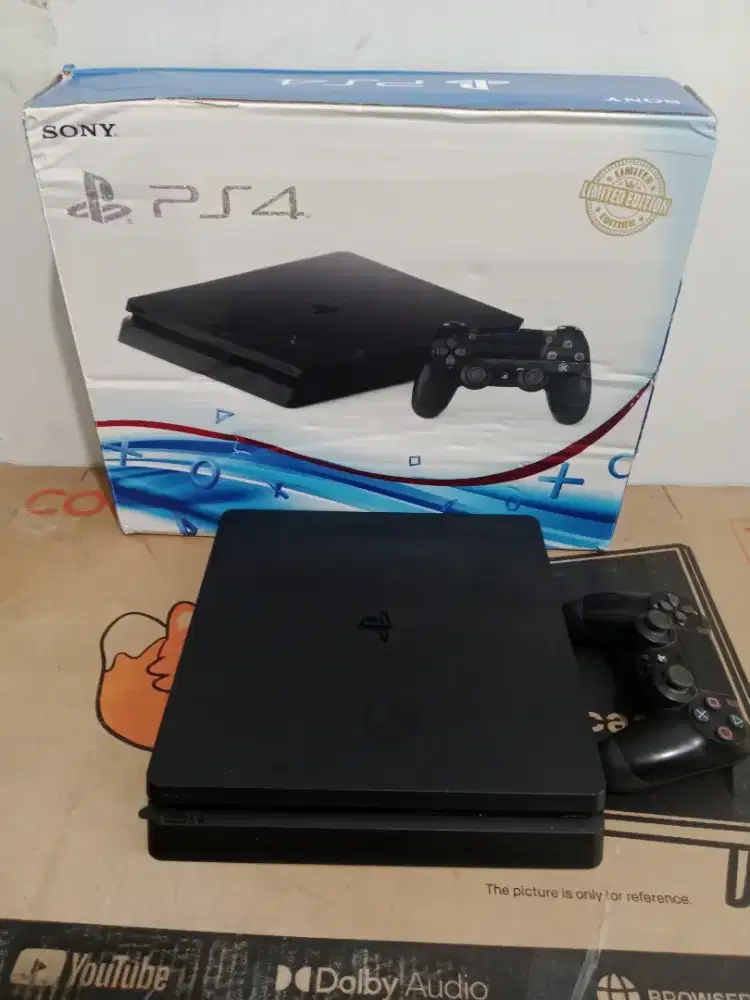 PS4 Slim 1TB Murah Fullgame Fat 12 Pro 9 500GB Hardisk Second Bekas 22