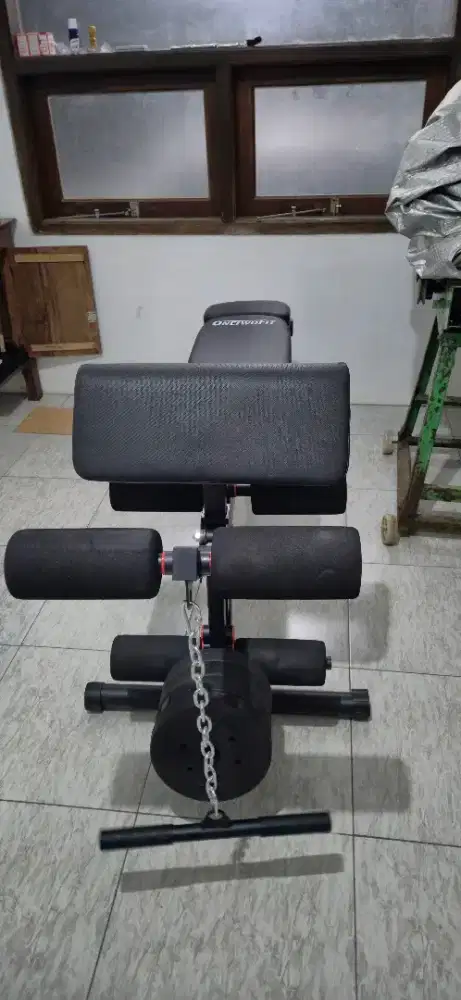 OneTwoFit Bangku Dumbbell Multifungsi