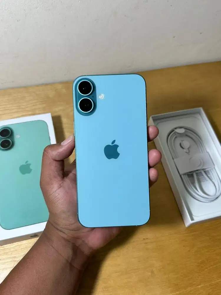 iPhone 16 Plus 128GB inter 5G TEAL | All Operator Bisa Semua kartu