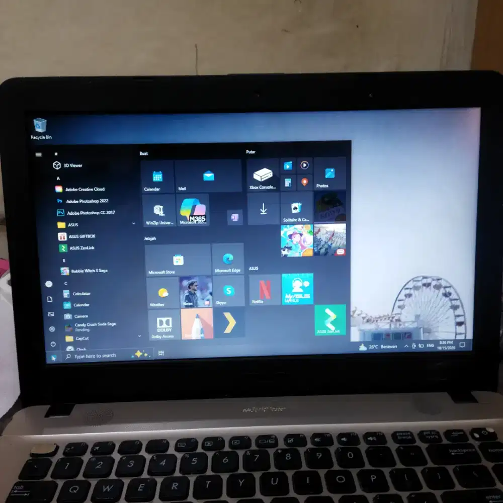 Laptop ASUS X441UV core i3