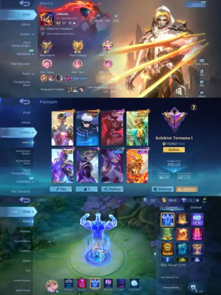 JUAL AKUN MOBILE LEGENDS AMAN TERPERCAYA YANG CHET