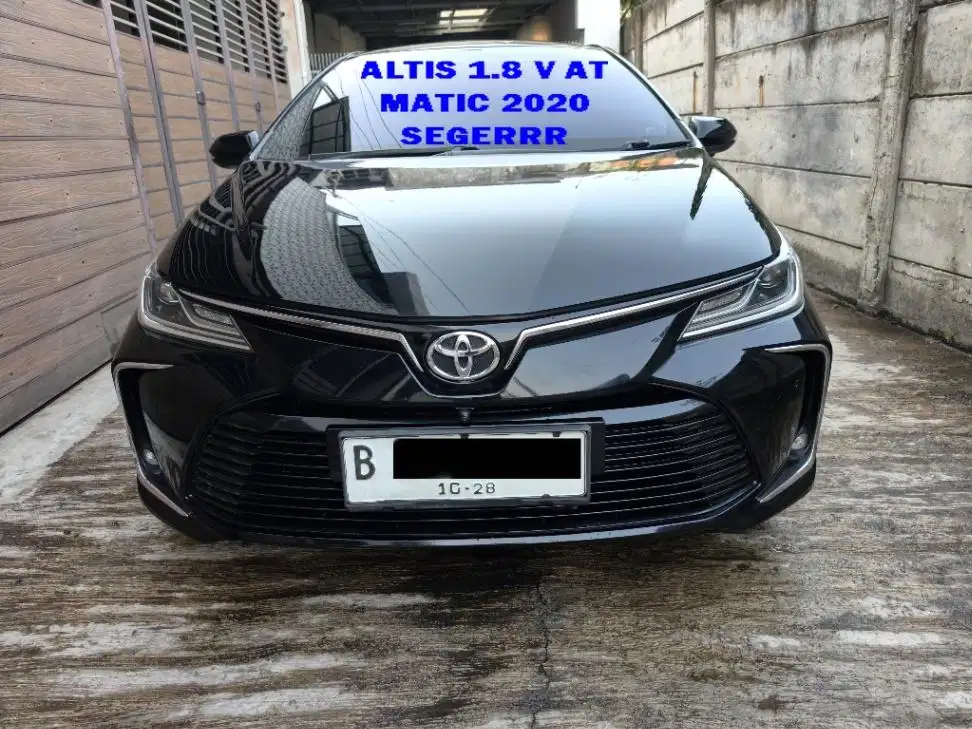 Toyota Altis 1.8 V AT 2020 Matic ALL NEW Hitam SEGER